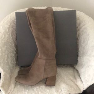 Vince Camuto over the knee suede boots size 8